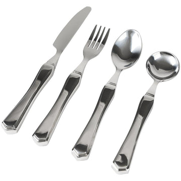 Weighted Utensil Set - Steel