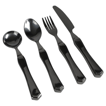 Weighted Utensil Set - Black