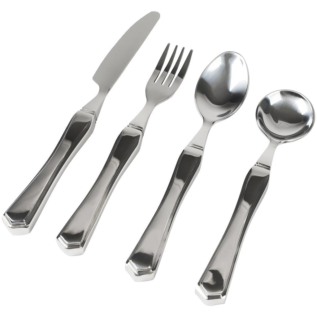 Weighted Utensil Set - Steel